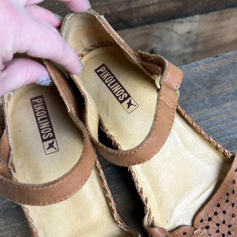 Pikolinos Margarita wedge‎ sandals Women's Size 40